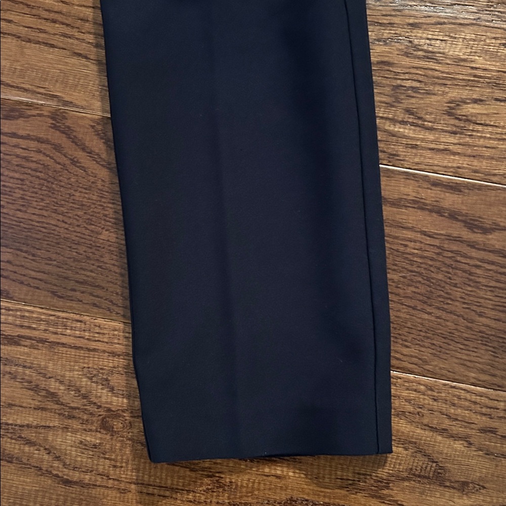 Zara Basic Collection Dark Blue Capris - image 4